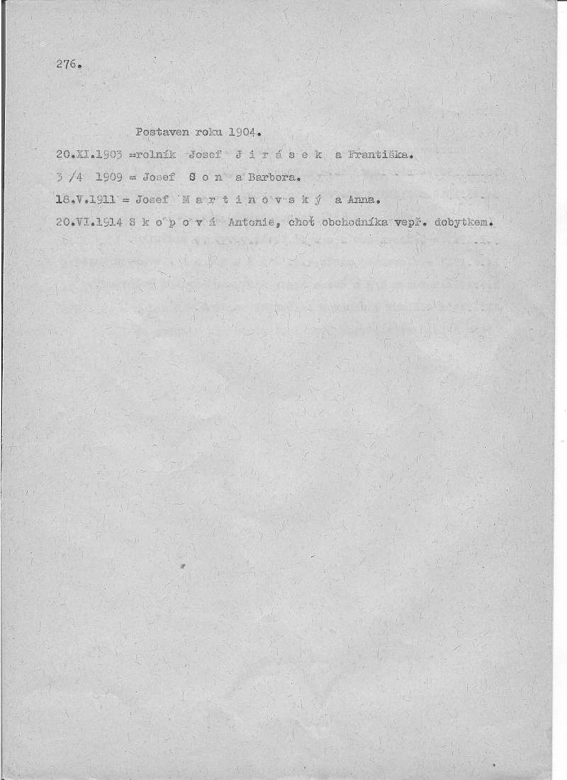 č.p. 276